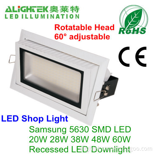 Samsung 5630 Smd Led Recessed Downlight 20w 60w 
